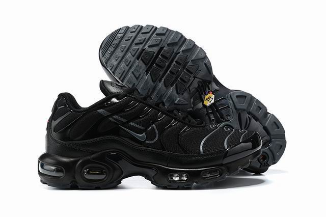 (image for) Nike Air Max Plus Black Double Swoosh Men's TN Shoes-10
